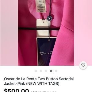 Oscar de la Renta Sartorial Jacket